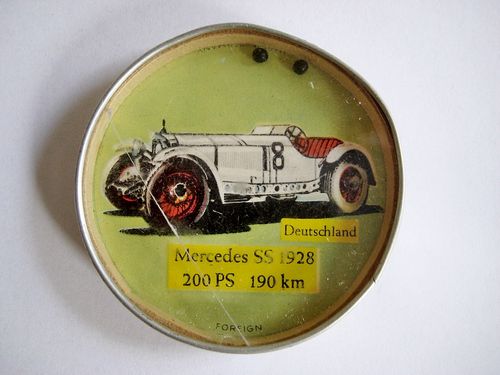 altes Geduldsspiel Mercedes SS 1928